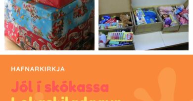 Jól í skókassa Jól í skókassa