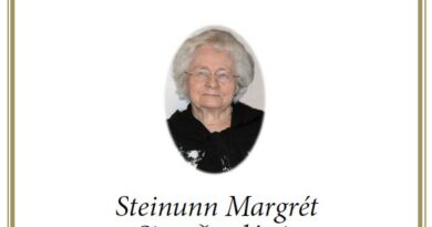 Útför Steinunnar Margrétar Sigurðardóttur Útför Steinunnar Margrétar Sigurðardóttur