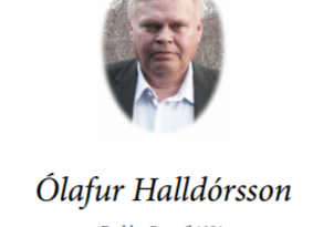Útför Ólafs Halldórssonar Útför Ólafs Halldórssonar
