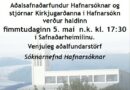 Aðalsafnaðarfundur Hafnarsóknar